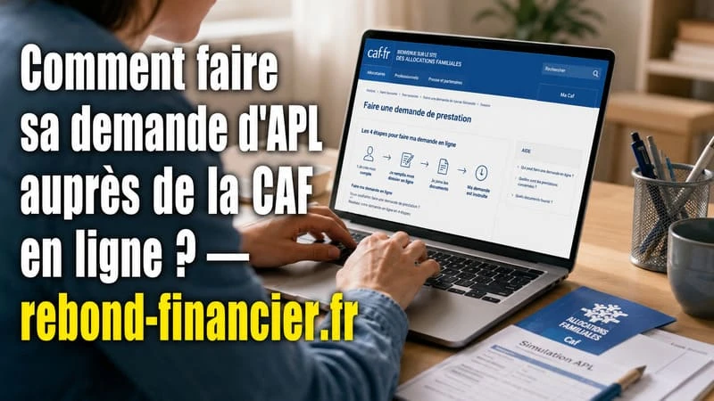Demande APL CAF en ligne — pièces justificatives et dossier 2026