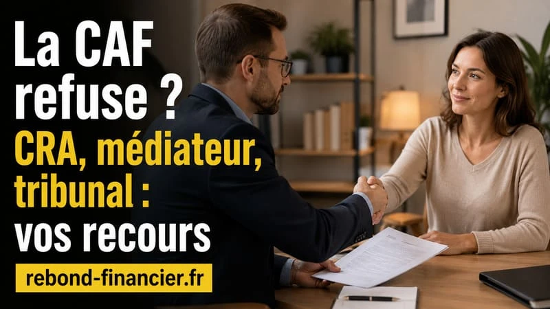 CRA et médiateur CAF : les recours si la CAF refuse de corriger son erreur Recours CRA et médiateur CAF quand la CAF ne reconnaît pas son erreur de calcul