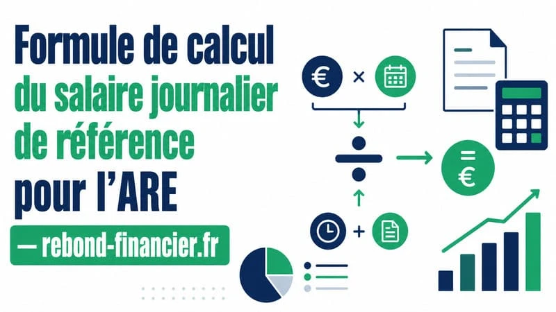 Salaire journalier de référence (SJR) – formule de calcul ARE Formule de calcul du salaire journalier de référence pour l'ARE