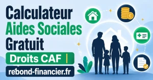 Calculateur d&rsquo;aides sociales gratuit — Simulez vos droits CAF et vérifiez vos droits oubliés