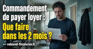 Commandement de payer loyer : que faire dans les 2 mois pour éviter l&rsquo;expulsion