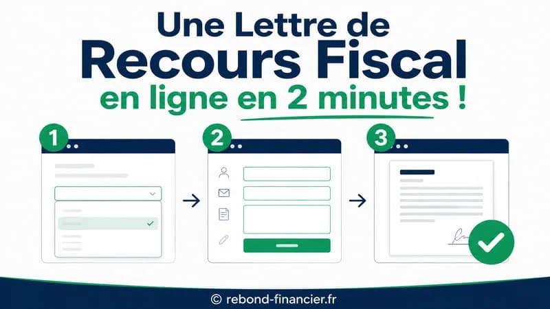 Comment utiliser le générateur de lettre de recours aux impôts — 3 étapes