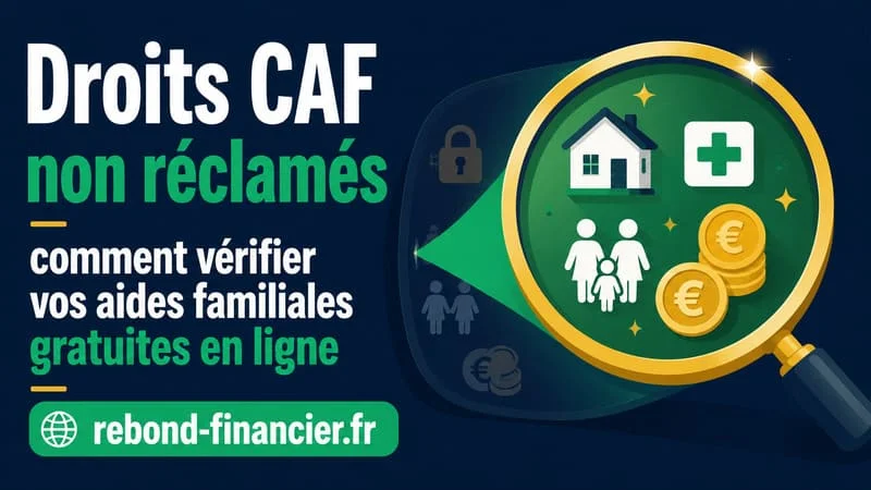 Droits CAF non réclamés — comment vérifier vos aides familiales gratuites en ligne