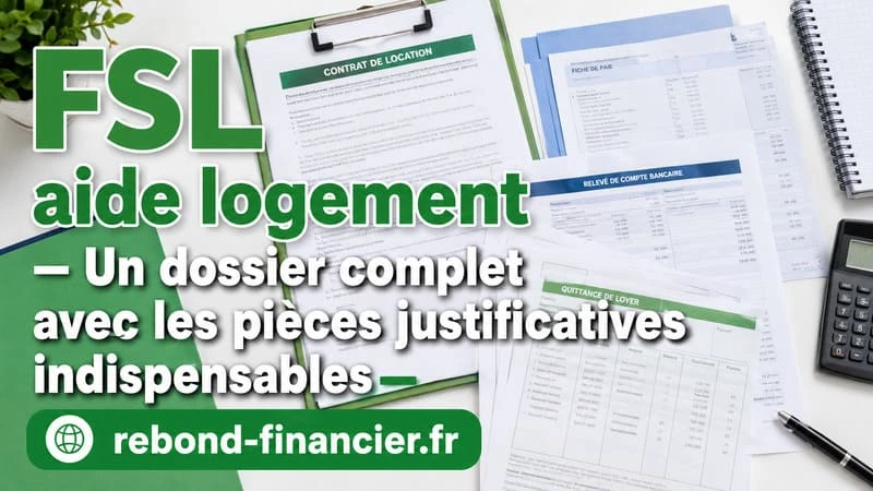 Constituer un dossier FSL complet — les pièces justificatives indispensables Dossier FSL complet avec pièces justificatives : bail, justificatifs de revenus et quittances de loyer