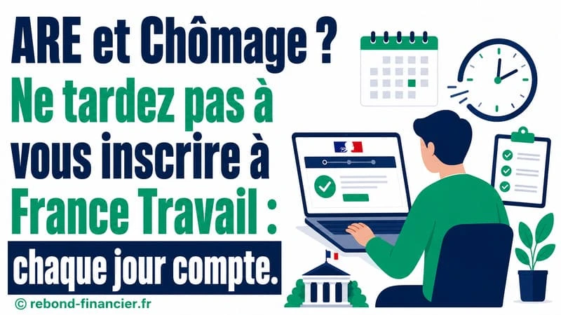 S'inscrire à France Travail – délais et ouverture des droits ARE Inscription France Travail délai ouverture droits chômage