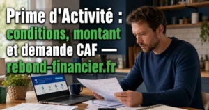 Prime d&rsquo;activité : conditions, montant 2026 et comment faire la demande à la CAF