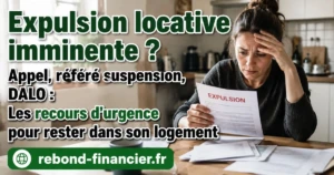 Expulsion locative imminente : tous les recours pour arrêter ou retarder la procédure