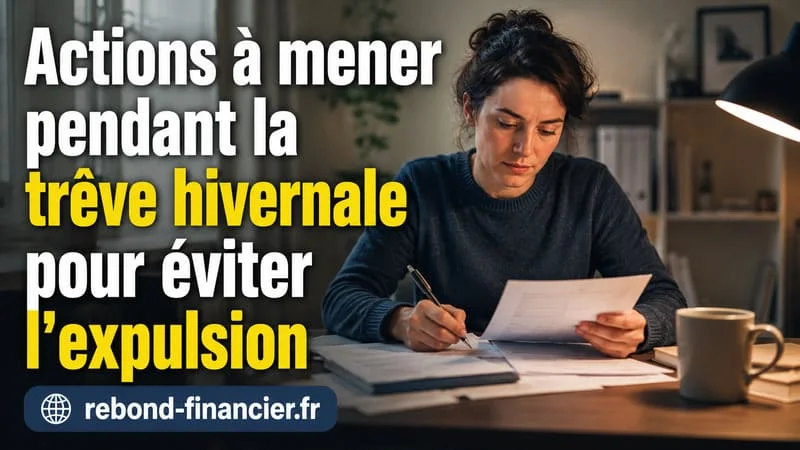 Actions à mener pendant la trêve hivernale pour éviter l'expulsion Locataire qui prend des mesures pour régulariser sa situation pendant la trêve hivernale