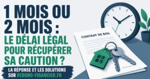 Dépôt de garantie non restitué : délais légaux et recours pour récupérer sa caution