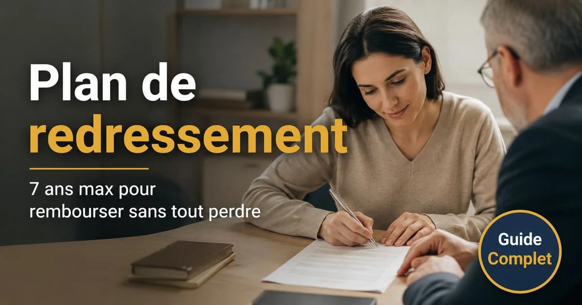 Plan conventionnel de redressement : étapes, durée et obligations en 2026 Document officiel de plan conventionnel de redressement surendettement signé par les parties