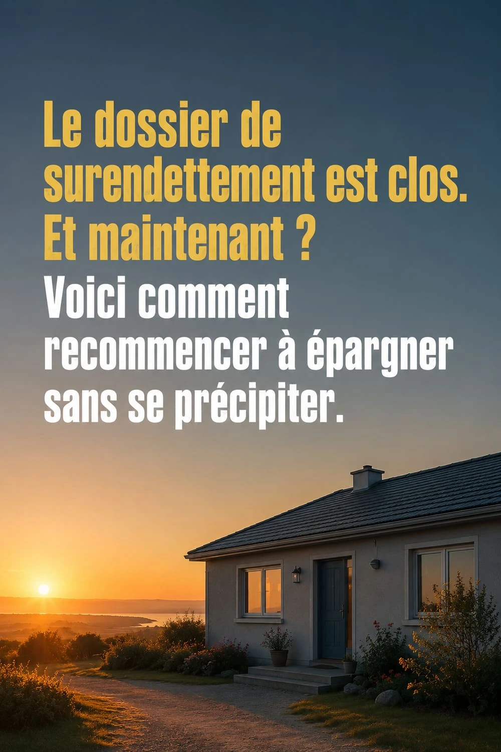 Après le surendettement, comment recommencer à épargner sereinement étape par étape