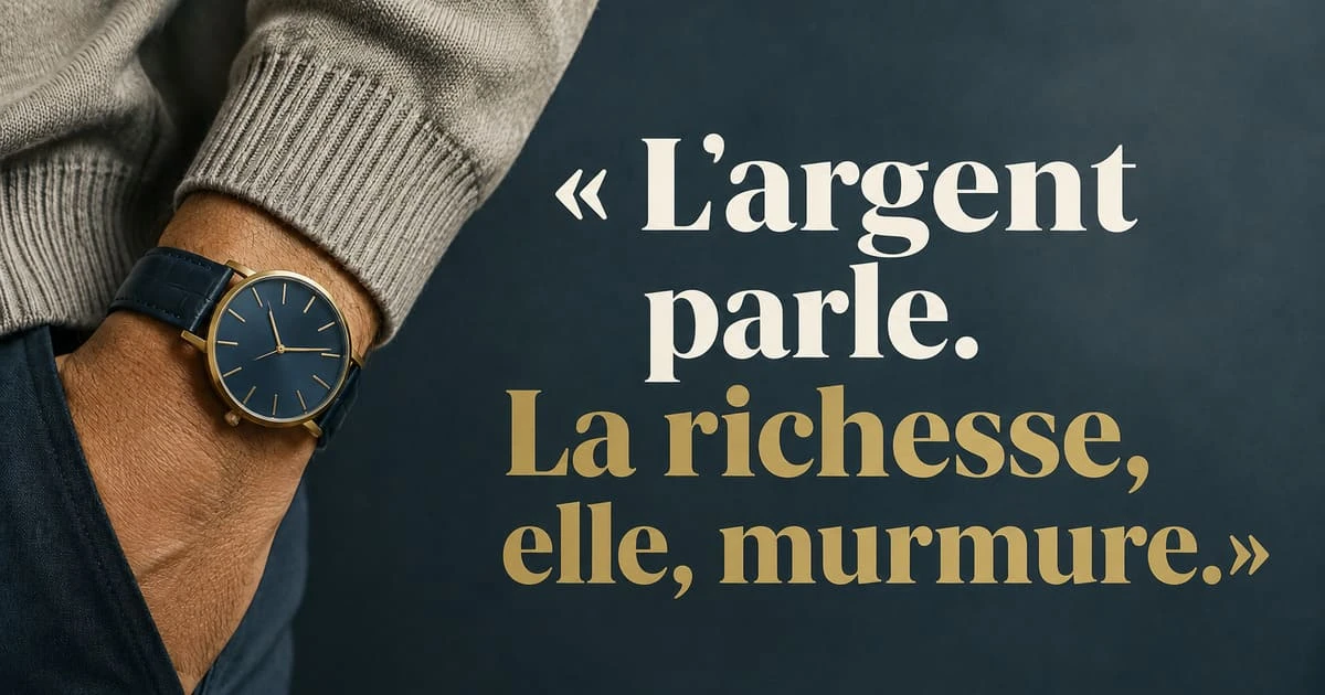 Pourquoi certains riches ne portent-ils pas de montre de luxe ?