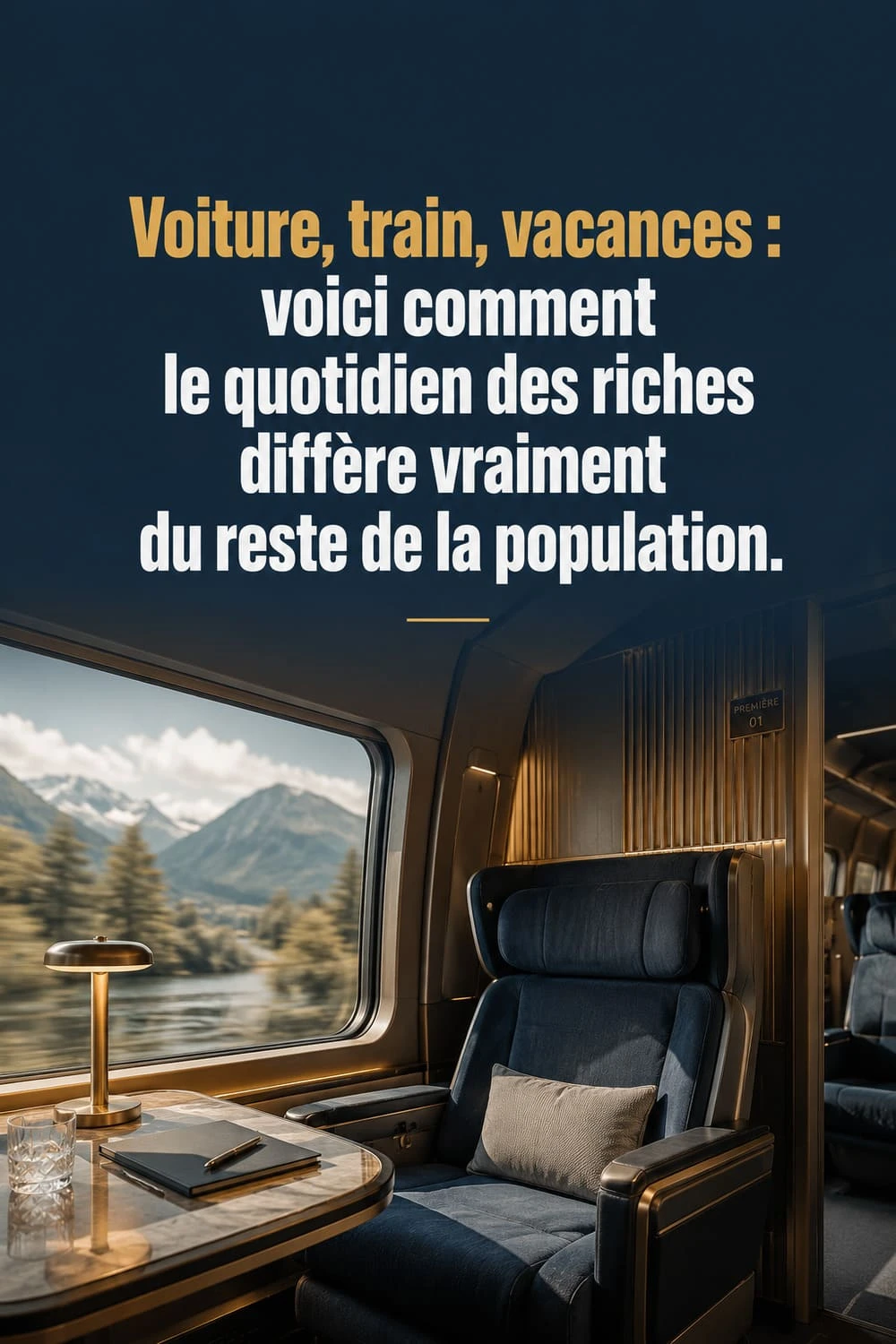 Le vrai quotidien des riches en France, chiffres à l'appui Comment vivent vraiment les riches au quotidien, voiture train vacances données France