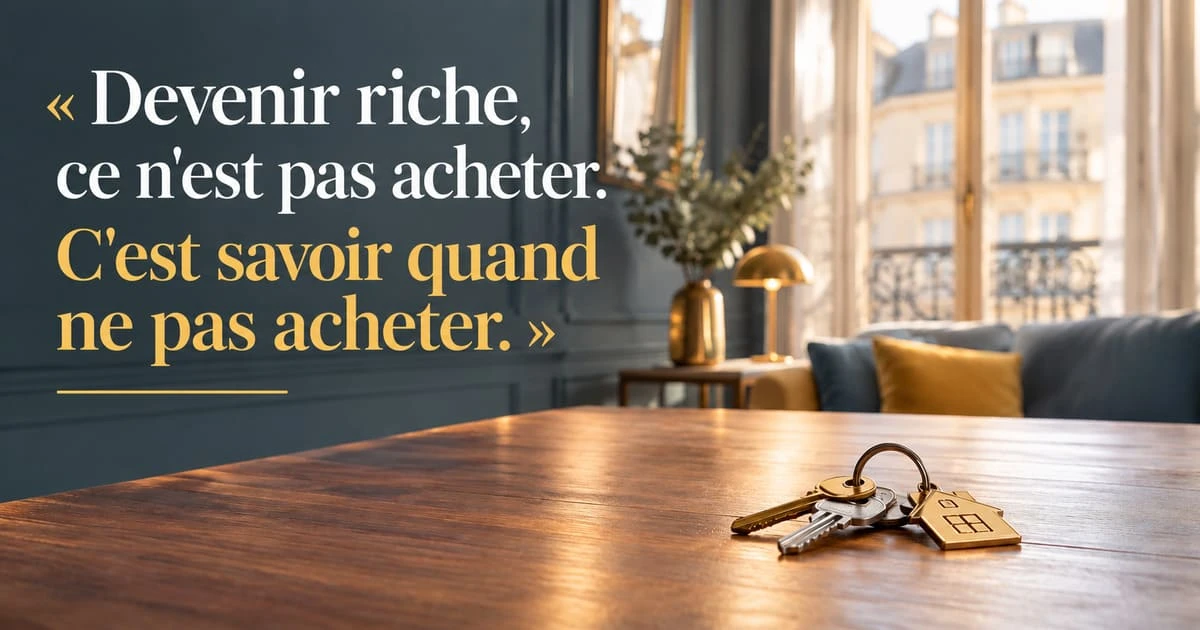 Pourquoi les riches choisissent parfois la location plutôt que l&rsquo;achat immobilier ?
